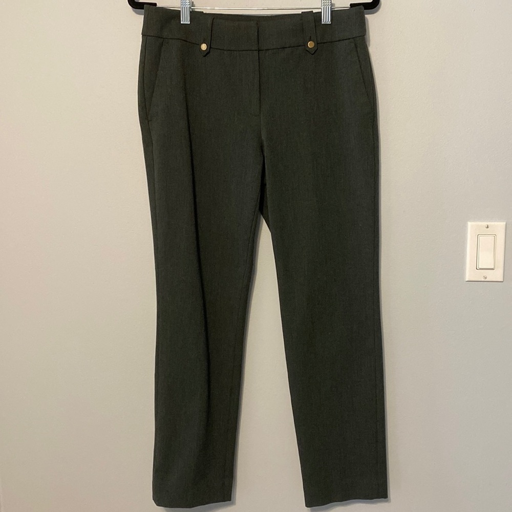 Loft Dark Green Work Pants/Slacks
